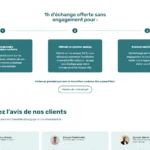 Capture d'écran de la page Décarbonez vos activités du site Sareca