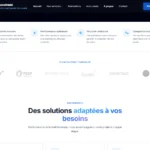 Capture d'écran de la page d'accueil du site AstraShield
