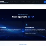 Capture d'écran de la page d'accueil du site AstraShield