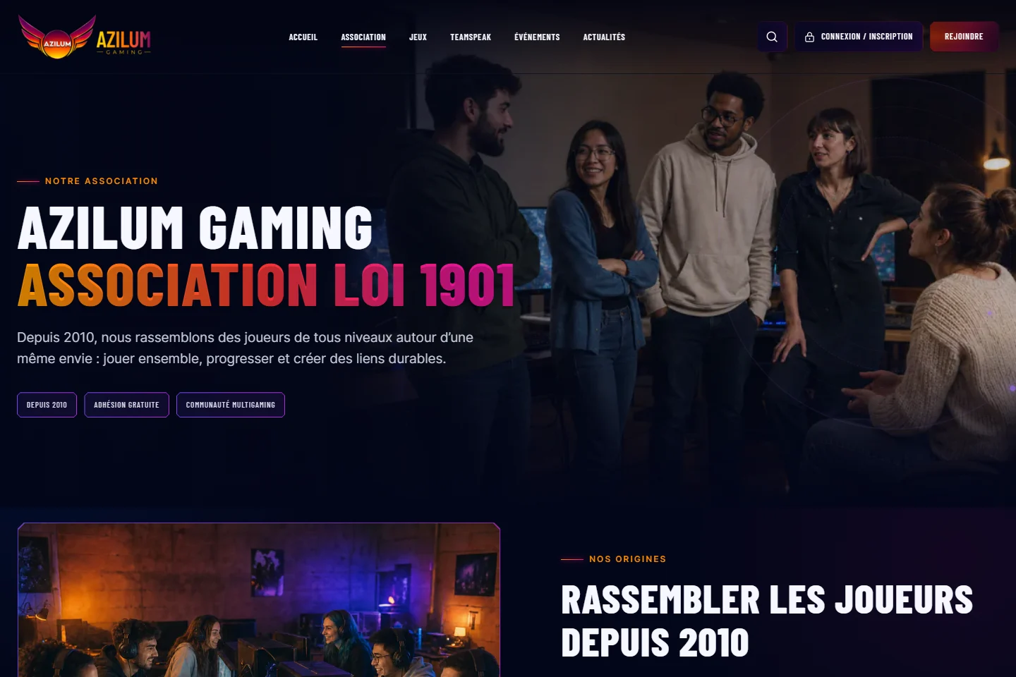 AziluM Gaming — Présentation de l’association