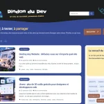 Dindon du Dev — Accueil sur ordinateur