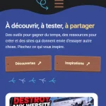 Dindon du Dev — Accueil sur mobile