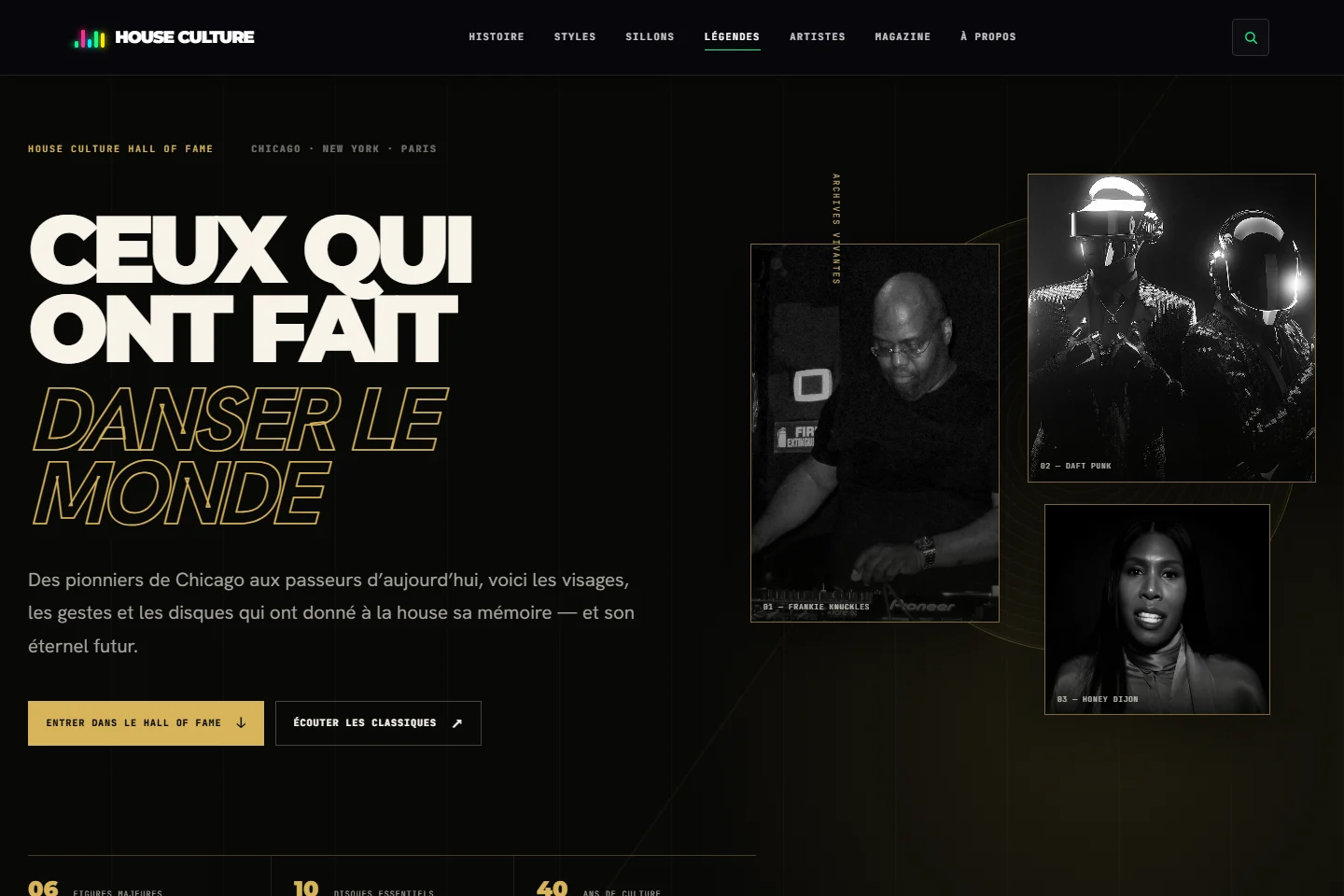 House Culture — Sélection des morceaux légendaires